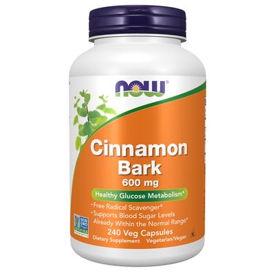 Now Supplements , Cinnamon Bark 600 Mg