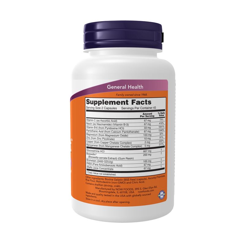 Now Supplements , Joint Support - 90 Capsules