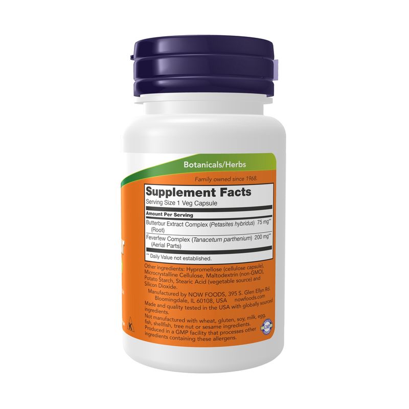 Now Supplements , Butterbur - Veg Capsules