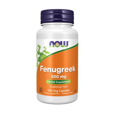 Now, Fenugreek 500mg 100 Vcaps