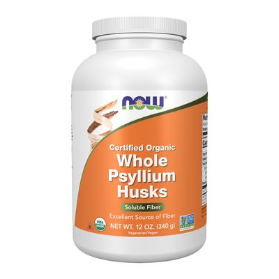 Now, Psyllium Husk Whole Organic 12 Oz Now, Psyllium Husk Whole Organic 12 Oz