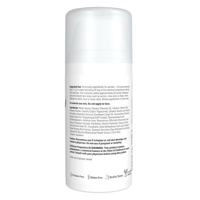 Now Solutions , Progesterone From Wild Yam Balancing Skin Cream - 3 oz.