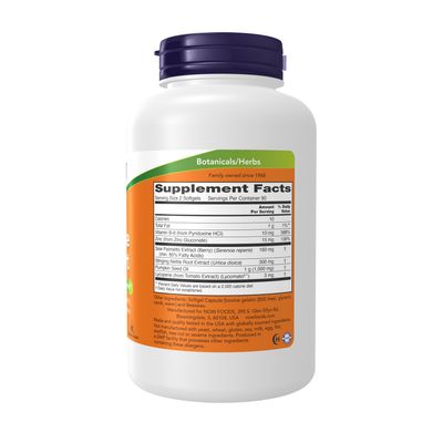 Now Supplements , Prostate Support - 180 Softgels