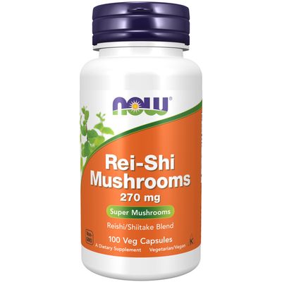 Now Supplements , Rei-Shi Mushrooms 270 Mg - 100 Veg Capsules Now Supplements , Rei-Shi Mushrooms 270 Mg - 100 Veg Capsules