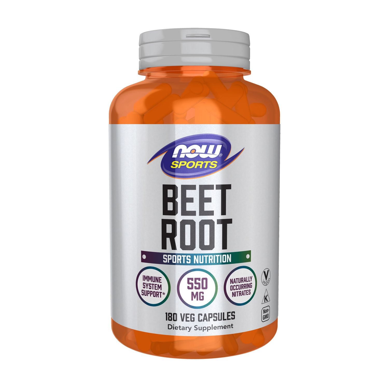 Now Sports , Beet Root - 180 Veg Capsules