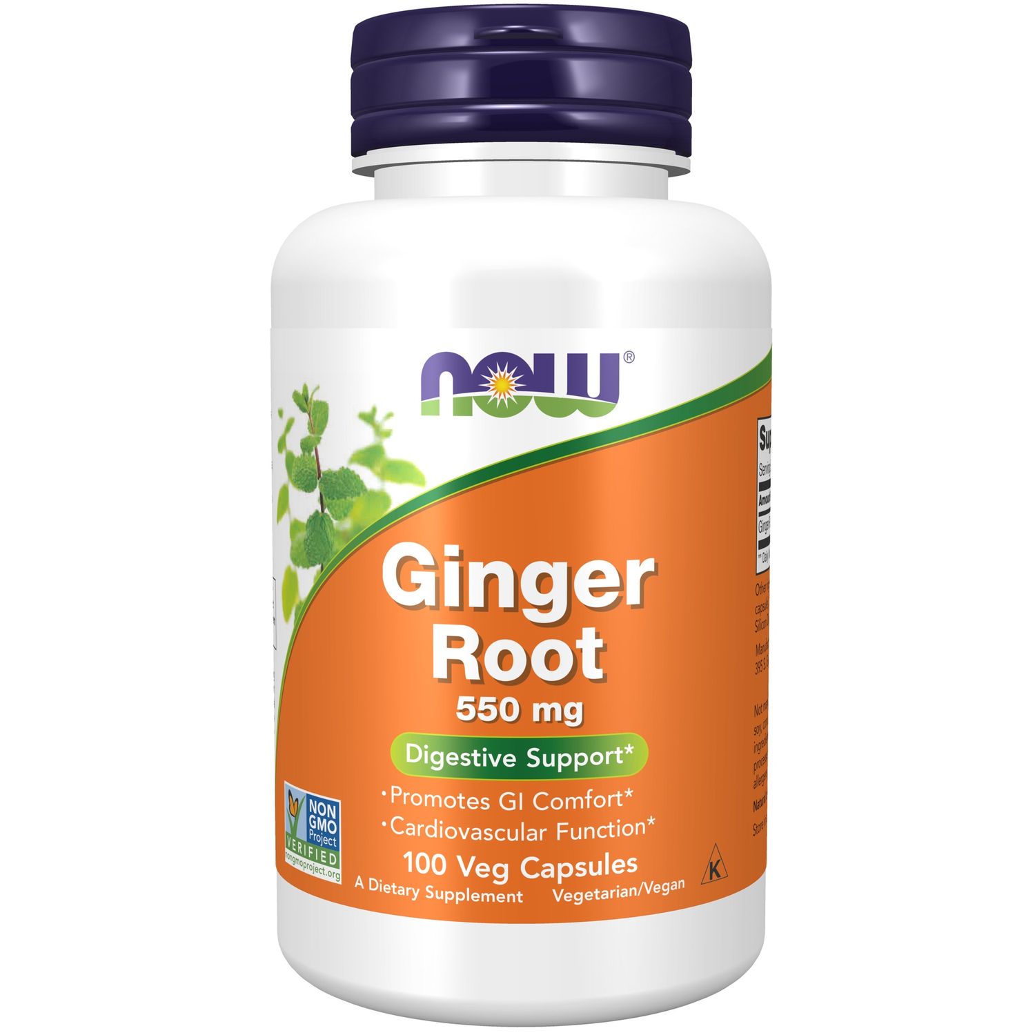 Now Supplements , Ginger Root 550 Mg - Veg Capsules Now Supplements , Ginger Root 550 Mg - Veg Capsules