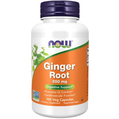 Now Supplements , Ginger Root 550 Mg - Veg Capsules Now Supplements , Ginger Root 550 Mg - Veg Capsules