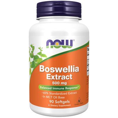 Now, Boswellia Extract 500mg 90 Softgels Now, Boswellia Extract 500mg 90 Softgels