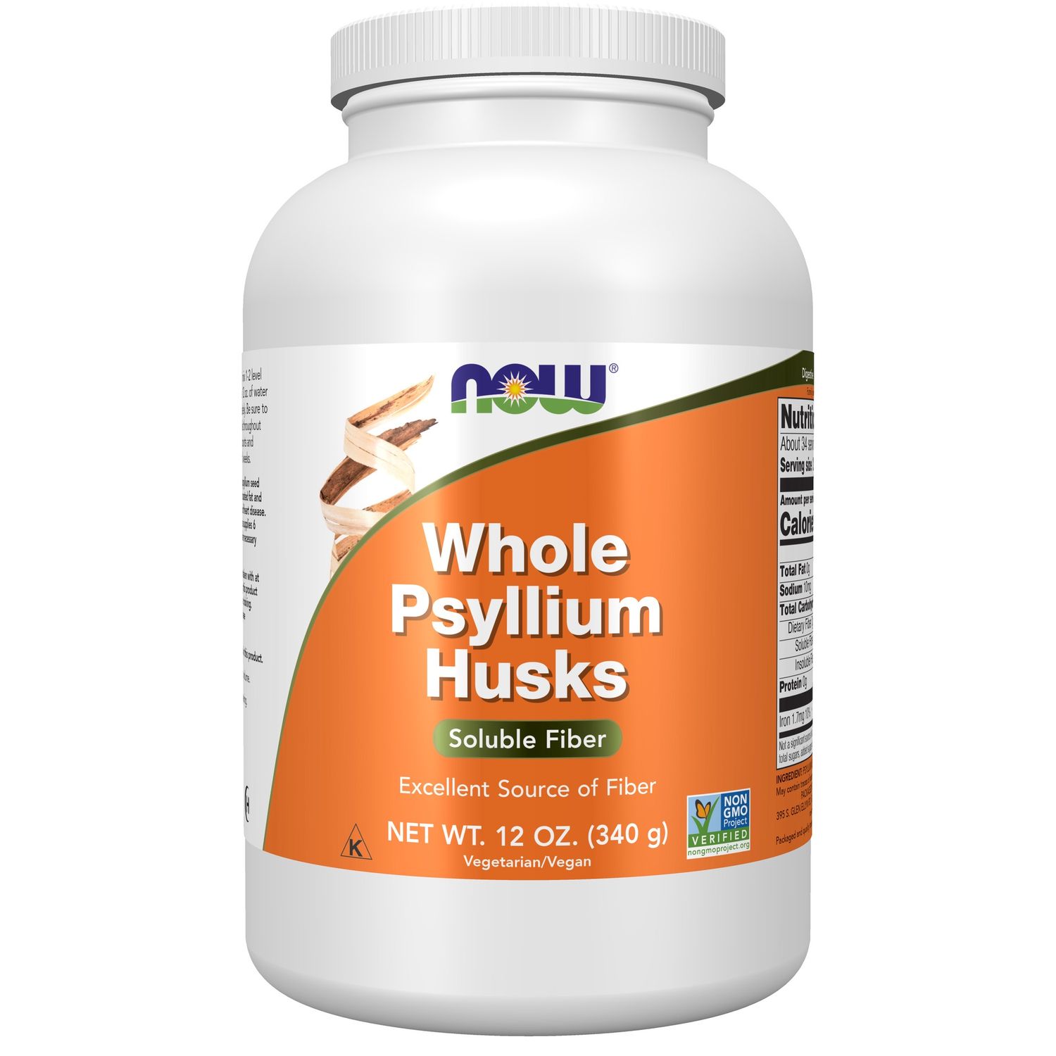 Now, Psyllium Husk Whole 12 Oz Now, Psyllium Husk Whole 12 Oz