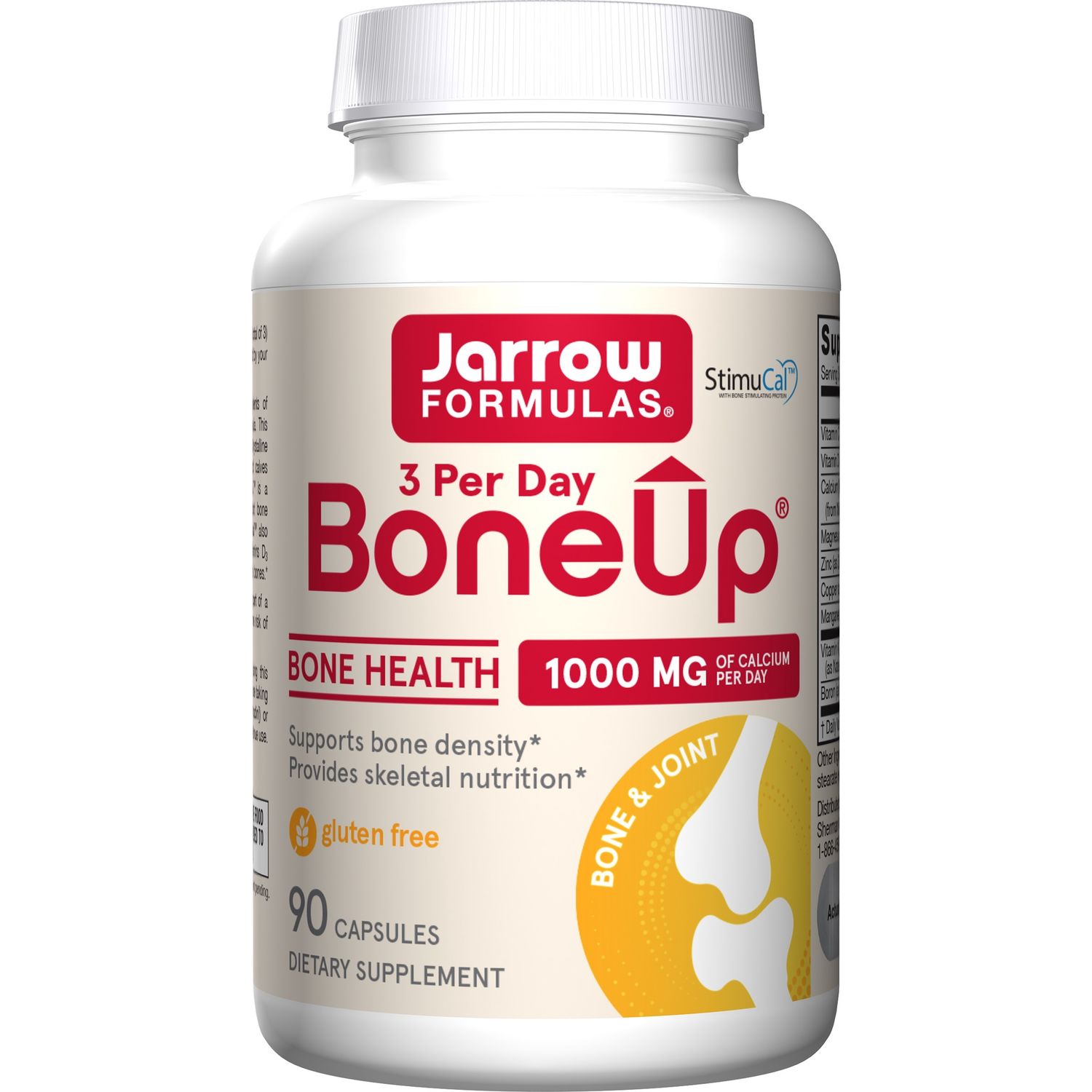 Jarrow , Boneup 3 Per-Day, 1,000 Mg Jarrow , Boneup 3 Per-Day, 1,000 Mg, Size: 90