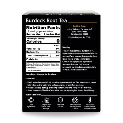 BUDDHA TEAS , Burdock Root Tea