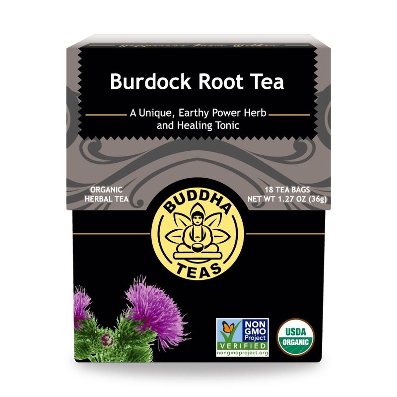 BUDDHA TEAS , Burdock Root Tea BUDDHA TEAS , Burdock Root Tea