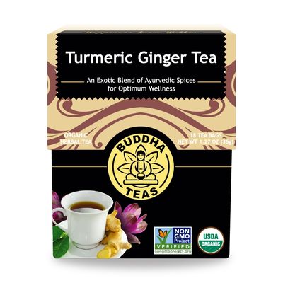 BUDDHA TEAS , Turmeric Ginger Tea BUDDHA TEAS , Turmeric Ginger Tea