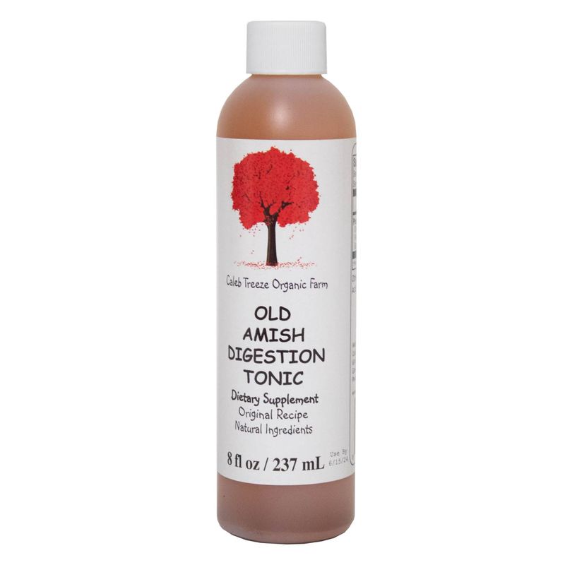 Caleb Treeze Organic Farm , Caleb Treeze Old Amish Digestion Tonic- Stops Acid Reflux