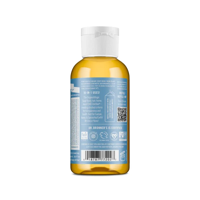 Dr Bronner , Baby Unscented - Pure Castile Liquid Soap