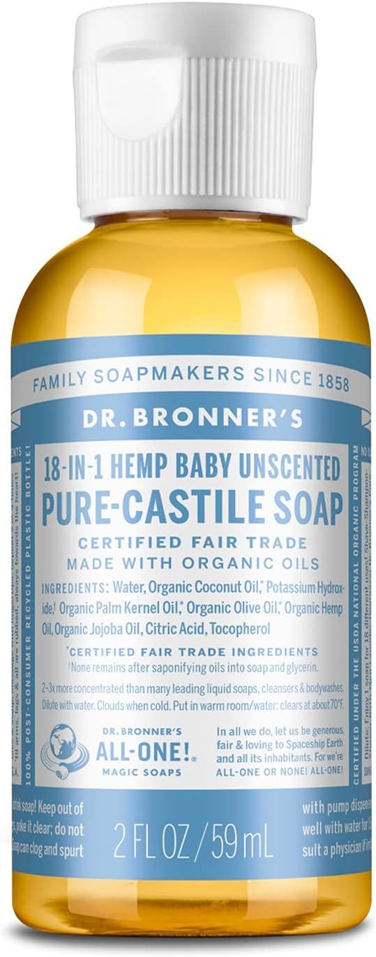 Dr Bronner , Baby Unscented - Pure Castile Liquid Soap Dr Bronner , Baby Unscented - Pure Castile Liquid Soap