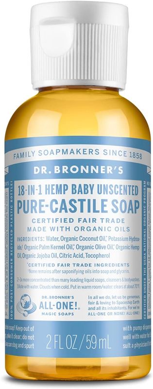 Dr Bronner , Baby Unscented - Pure Castile Liquid Soap Dr Bronner , Baby Unscented - Pure Castile Liquid Soap