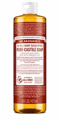 Dr Bronner , Castile Liquid Soap- Eucalyptus