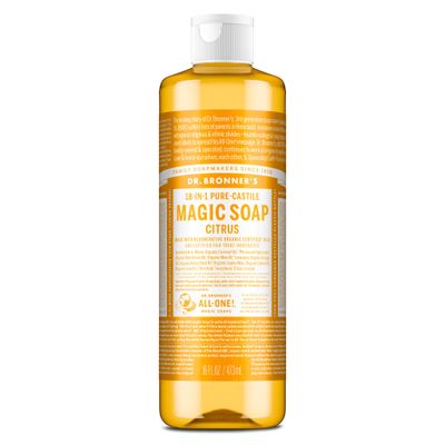 Dr Bronner , Pure Castile Soap - Citrus - 16 Fl Oz Dr Bronner , Pure Castile Soap - Citrus - 16 Fl Oz