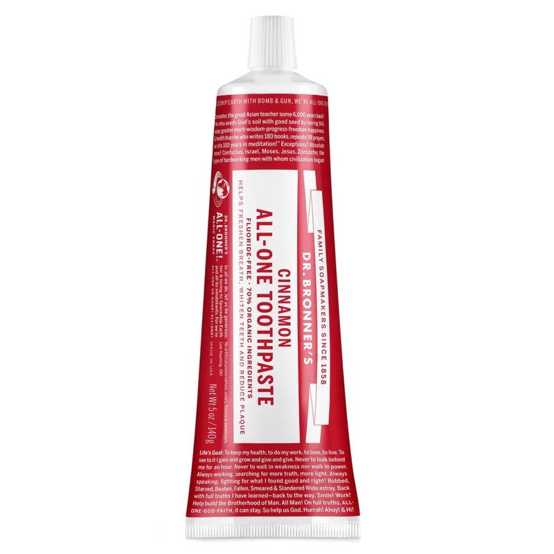 Dr Bronner , All-One Toothpaste- Cinnamon Dr Bronner , All-One Toothpaste- Cinnamon
