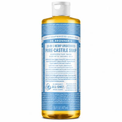 Dr Bronner , Castile Liquid Soap-Unscented Dr Bronner , Castile Liquid Soap-Unscented