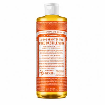Dr Bronner , Castile Liquid Soap- Tea Tree Dr Bronner , Castile Liquid Soap- Tea Tree