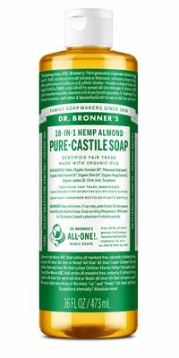 Dr Bronner , Castile Liquid Soap- Almond Dr Bronner , Castile Liquid Soap- Almond