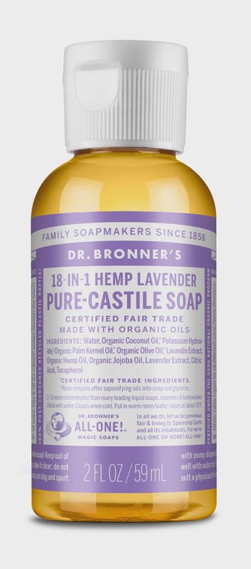 Dr Bronner , Castile Liquid Soap- Lavender
