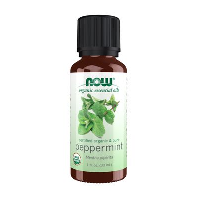 Now Essential Oils , Peppermint Oil, Organic - 1 Fl. Oz.