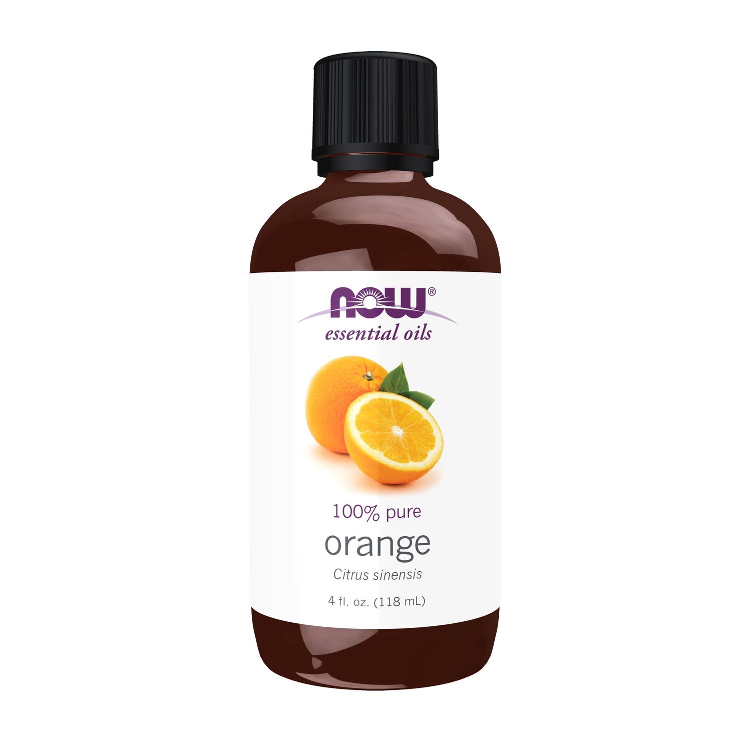 NOW Essential Oils, Orange Oil, Uplifting Aromatherapy Scent, Cold Pressed, Vegan, Child Resistant Cap, 4-Ounce NOW Essential Oils, Orange Oil, Uplifting Aromatherapy Scent, Cold Pressed, Vegan, Child Resistant Cap, 4-Ounce