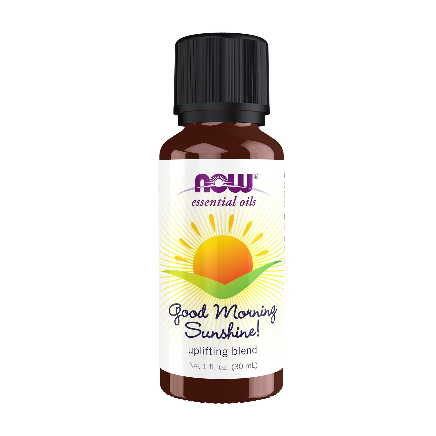 NOW Essential Oils, Good Morning Sunshine Aromatherapy Blend, Soothing Aromatherapy Scent, Blend of Pure Essential Oils, Vegan, Child Resistant Cap, 1-Ounce NOW Essential Oils, Good Morning Sunshine Aromatherapy Blend, Soothing Aromatherapy Scent, Blend of Pure Essential Oils, Vegan, Child Resistant Cap, 1-Ounce