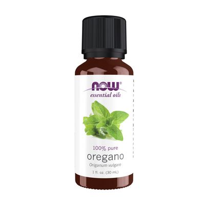 NOW Essential Oils, Oregano Oil, Comforting Aromatherapy Scent, Steam Distilled, Vegan, Child Resistant Cap, 1-Ounce