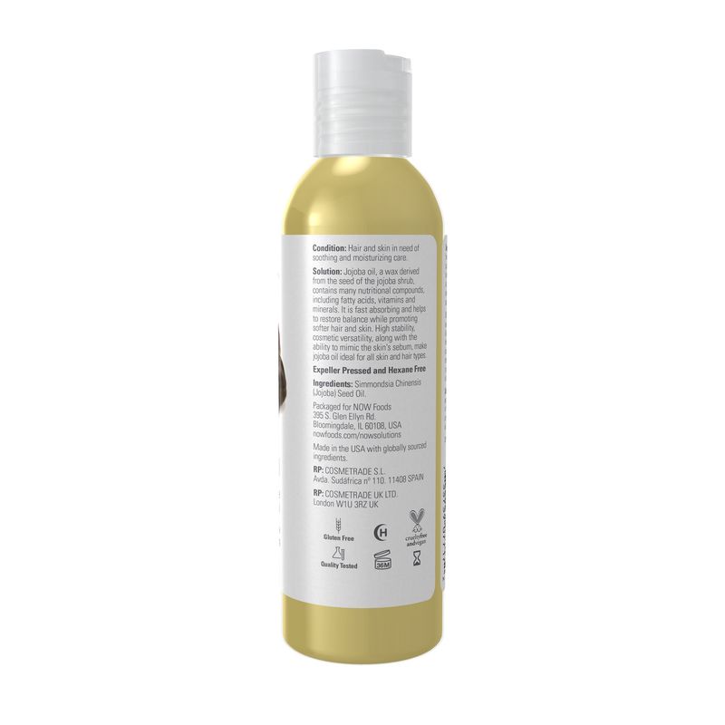 Now Solutions , Jojoba Oil - 4 Fl. Oz.