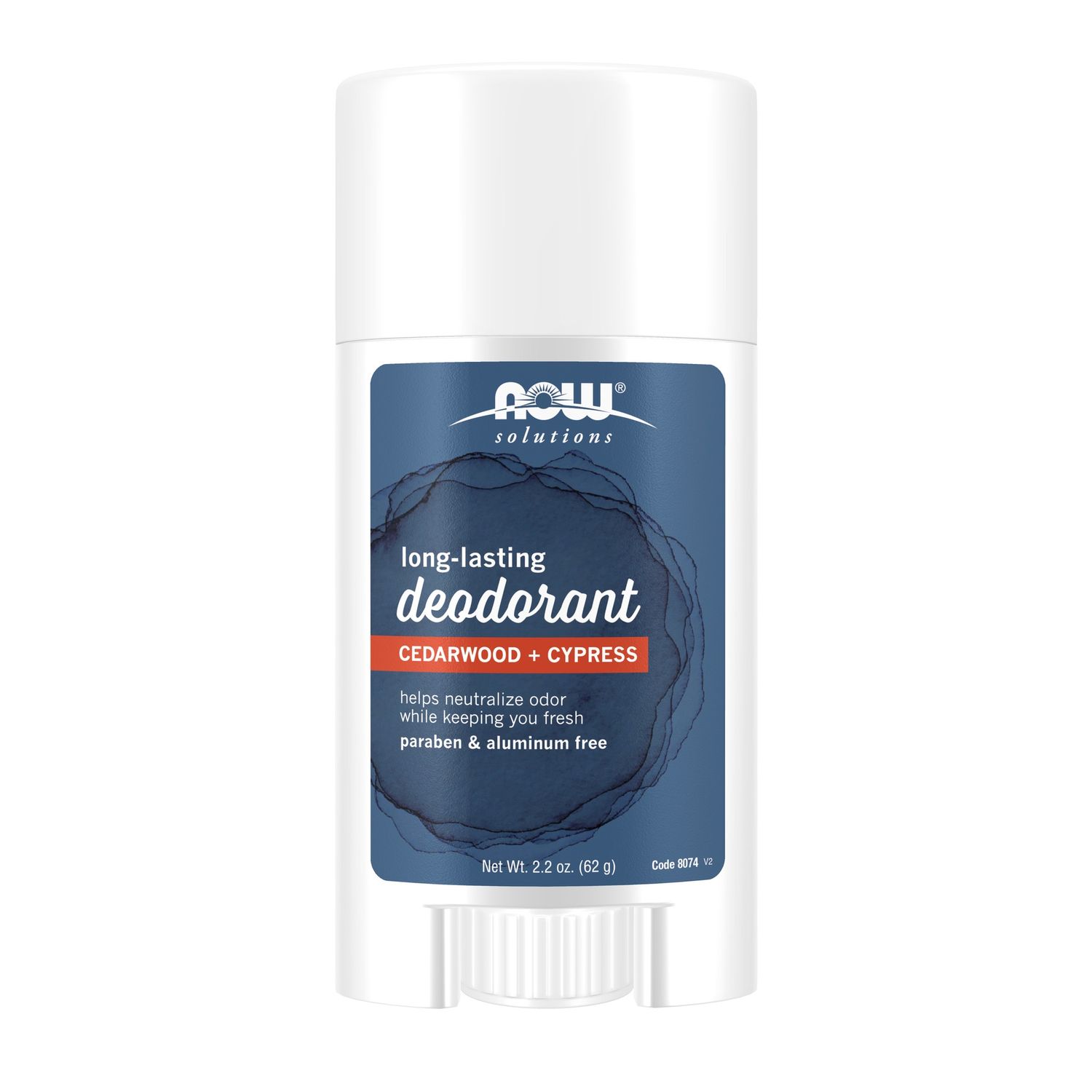 Now Solutions , Long-Lasting Deodorant Stick, Cedarwood + Cypress - 2.2 Oz. Now Solutions , Long-Lasting Deodorant Stick, Cedarwood + Cypress - 2.2 Oz.