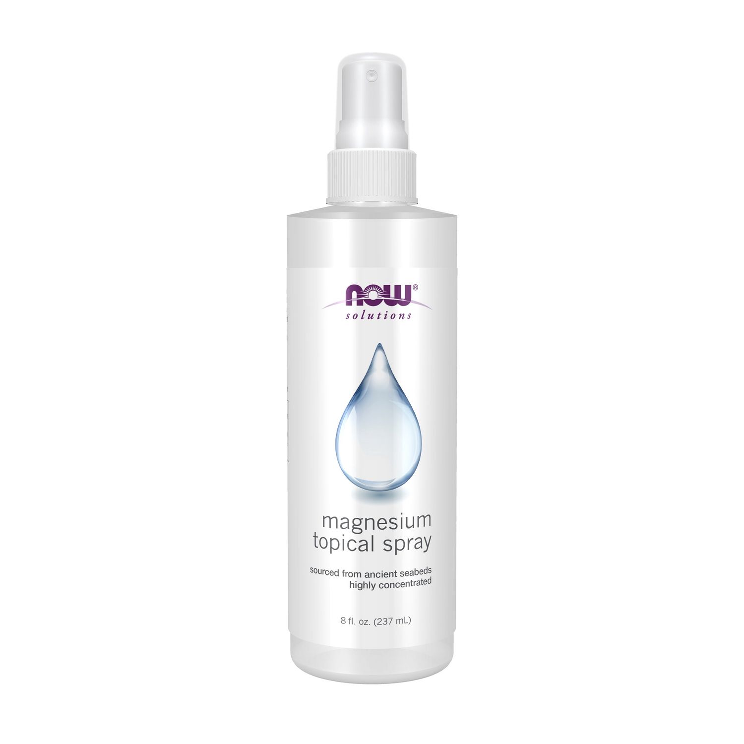 Now Solutions , Magnesium Topical Spray - 8 Fl. Oz. Now Solutions , Magnesium Topical Spray - 8 Fl. Oz.