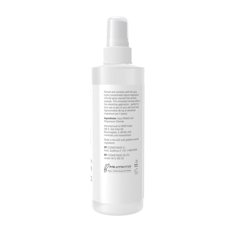 Now Solutions , Magnesium Topical Spray - 8 Fl. Oz.