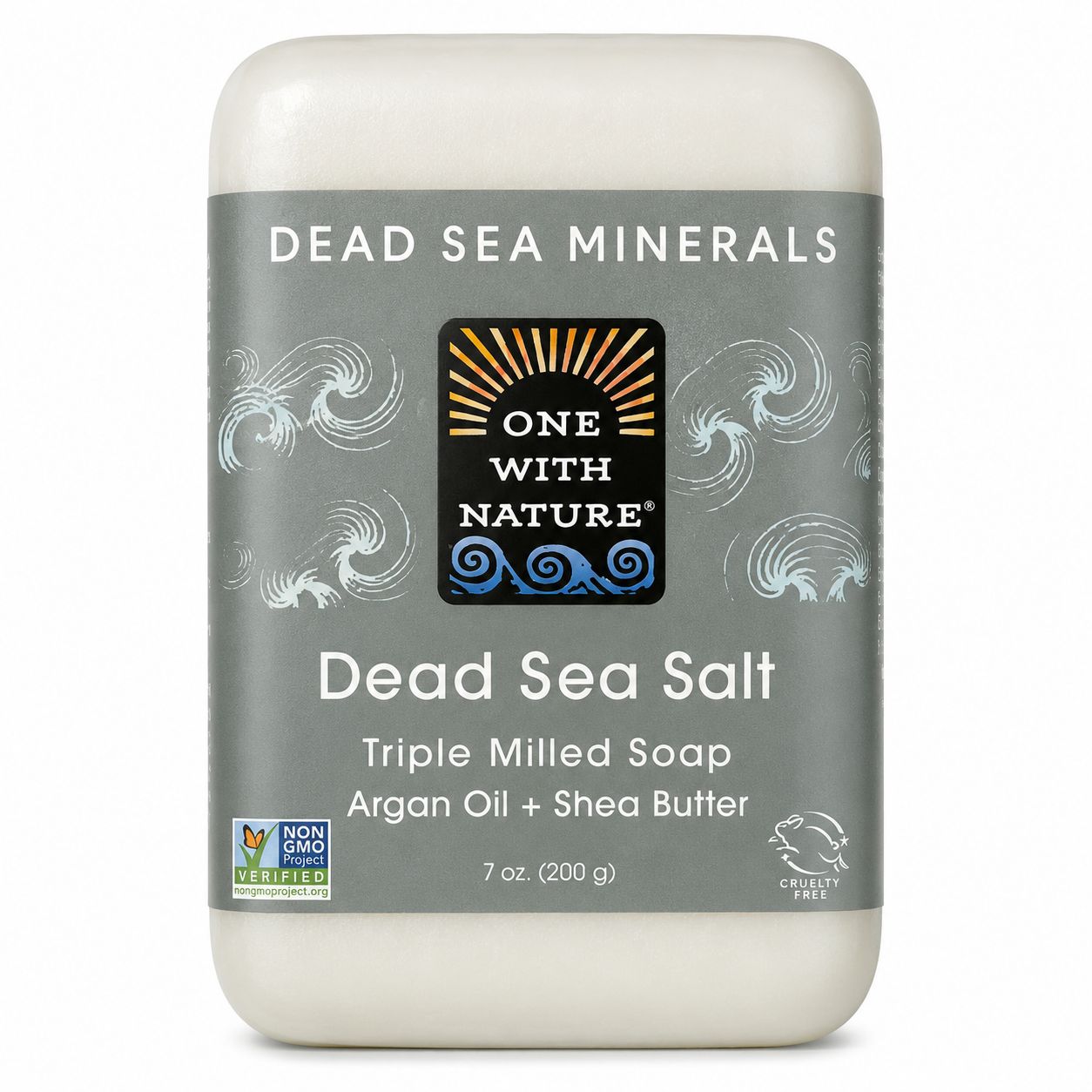 One With Nature, Dead Sea Mineral Bar Soap, Fragrance Free, 7 Oz One With Nature, Dead Sea Mineral Bar Soap, Fragrance Free, 7 Oz
