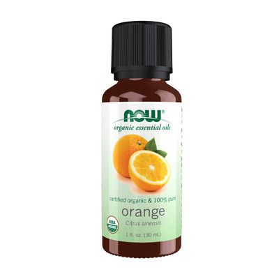 Now Essential Oils , Orange Oil, Organic - 1 Fl. Oz.