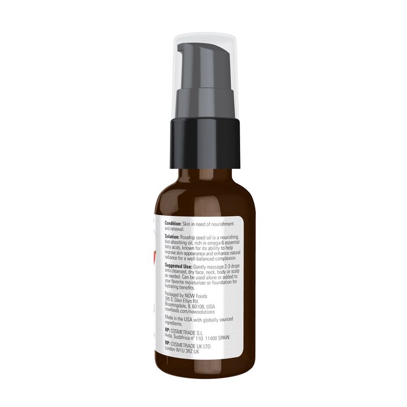 Now, Rose Hip Seed Oil 1 Oz
