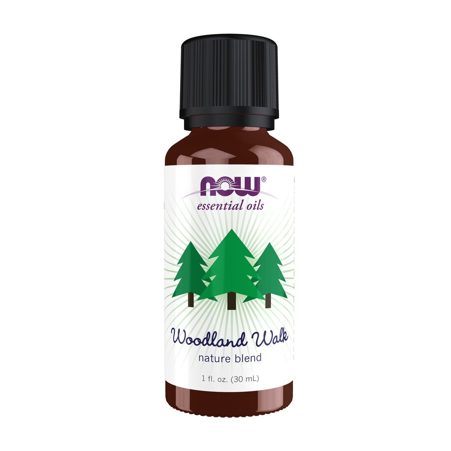 NOW Essential Oils, Woodland Walk Oil Blend, Calming Attributes with a Fresh and Woodsy Scent, Steam Distilled, 1-Ounce NOW Essential Oils, Woodland Walk Oil Blend, Calming Attributes with a Fresh and Woodsy Scent, Steam Distilled, 1-Ounce