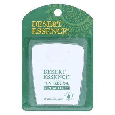 Desert Essence , Dental Floss Tea Tree Oil - 50 Yards