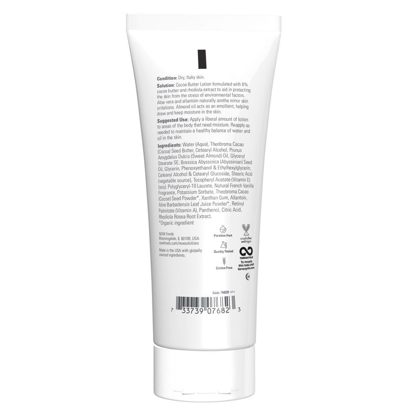 Now Solutions , Cocoa Butter Lotion - 8 Fl. Oz.