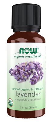 Now Essential Oils , Lavender Oil, Organic - 1 Fl. Oz.