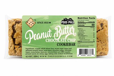 The Food Mill , Peanut Butter Chocolate Chip Cookie Bar The Food Mill , Peanut Butter Chocolate Chip Cookie Bar