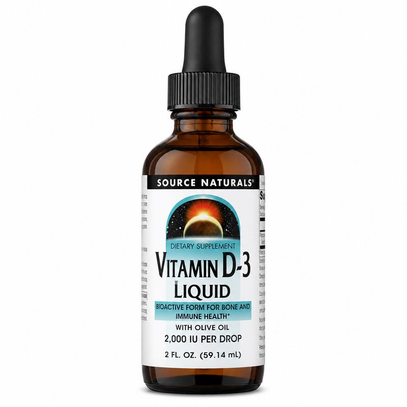 Source Naturals , Vitamin D-3 Liquid - 2 Fl. oz