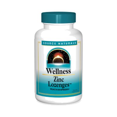 Source Naturals , Wellness Zinc Lozenges, Peach-Raspberry Flavored Immune Support, 23Mg - 60 Lozenges Source Naturals , Wellness Zinc Lozenges, Peach-Raspberry Flavored Immune Support, 23Mg - 60 Lozenges