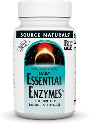 Source Naturals , Daily Essential Enzymes - 500 Mg Source Naturals , Daily Essential Enzymes - 500 Mg
