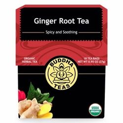 BUDDHA TEAS , Ginger Root Tea, BAG: 18