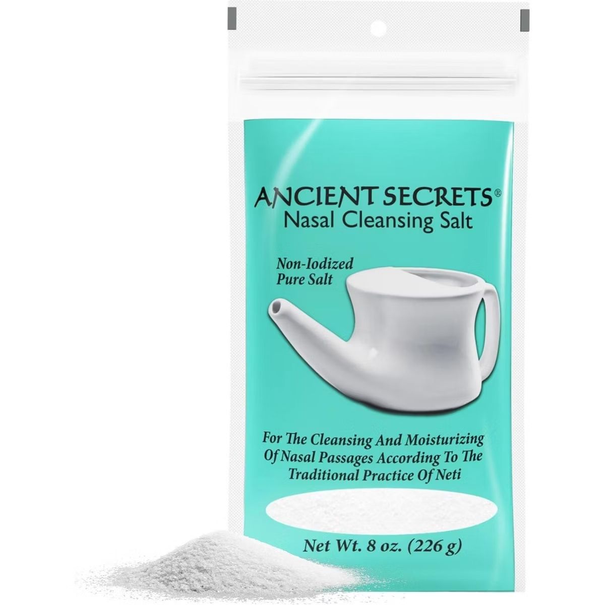 Ancient Secrets , Nasal Cleansing Salt 8oz Bag Ancient Secrets , Nasal Cleansing Salt 8oz Bag
