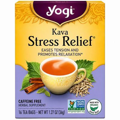 Yogi Team, Kava Stress Relief Herbal Tea Yogi Team, Kava Stress Relief Herbal Tea